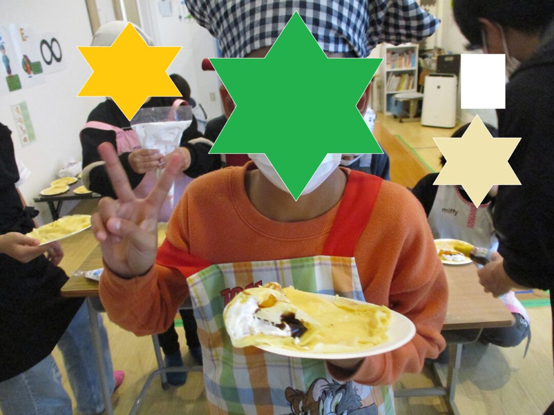 おやつクッキング✨クレープを作ろう🎵【CH高田2番館】